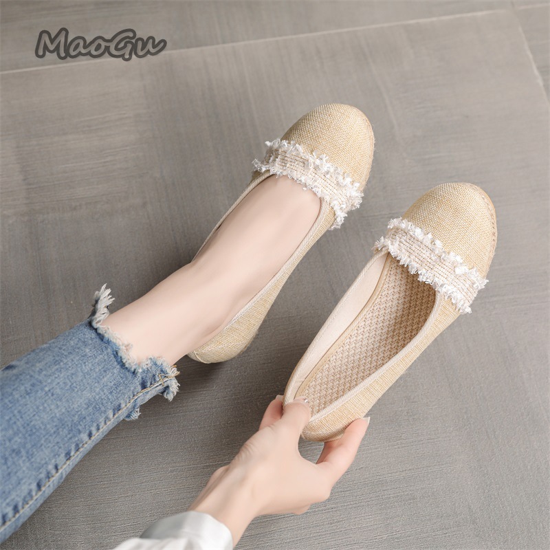 Wedge Espadrille Women - Women's Espadrille Wedges Shoes Round Toe