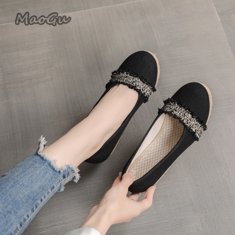 Women's Espadrille Wedges Shoe - Wedge Espadrille Women ulasan dan harga