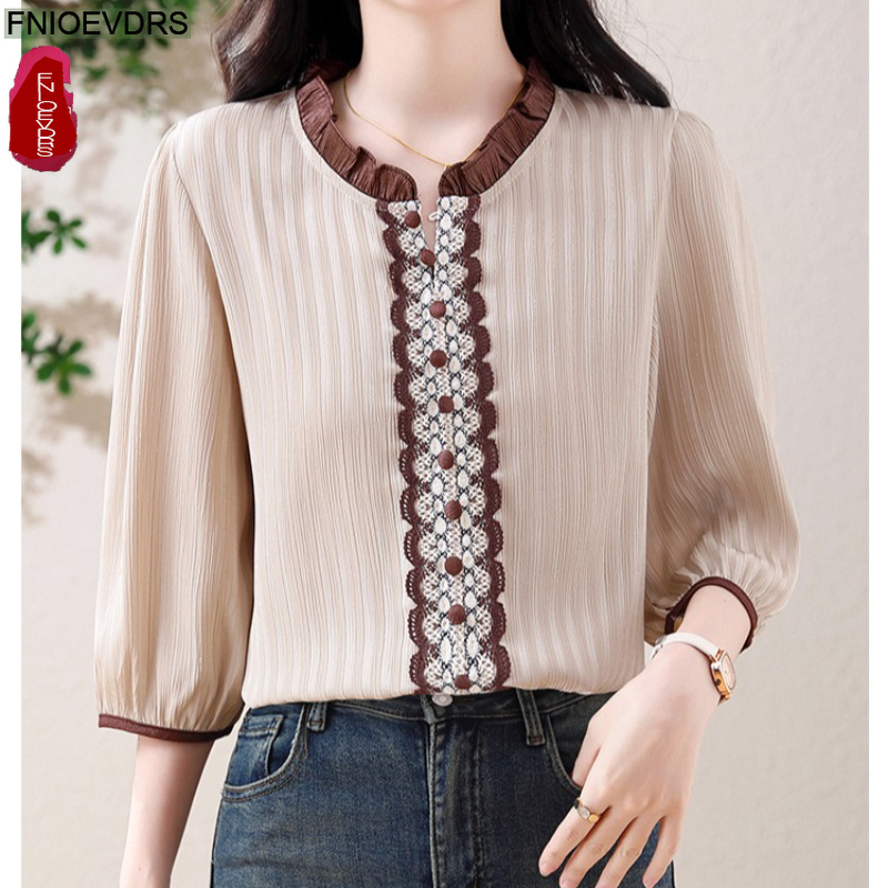 Retro Vintage Stand Collar Top - Romper Floral Print ulasan dan harga