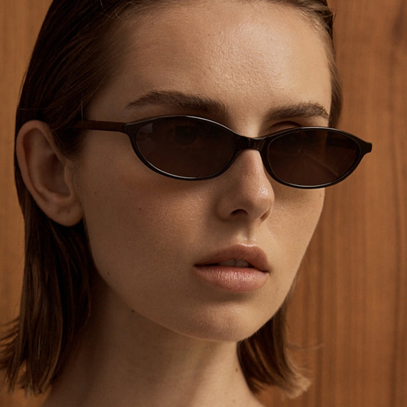 New Retro Oval Cat Eye Sunglas - Sunglasses Cat Eye ulasan dan harga