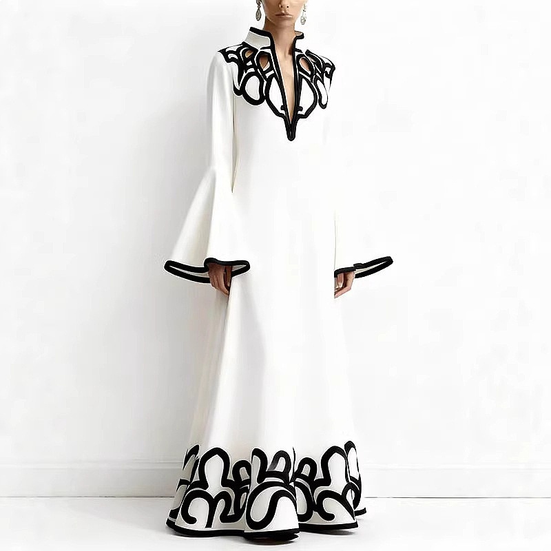 Elegant V-Neck Long Sleeve Flo - Romper Floral Print ulasan dan harga