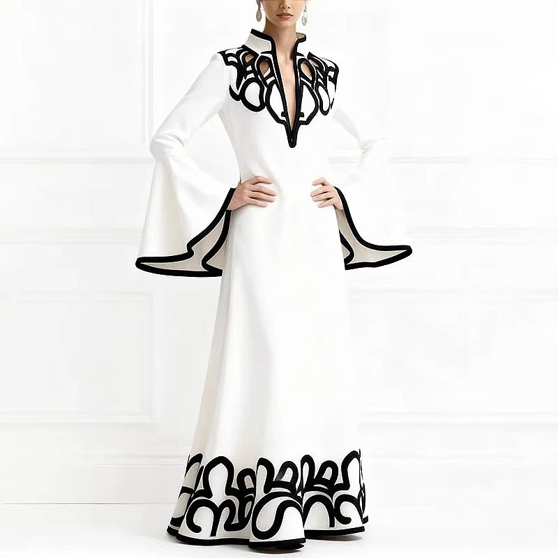 Elegant V-Neck Long Sleeve Flo - Romper Floral Print ulasan dan harga