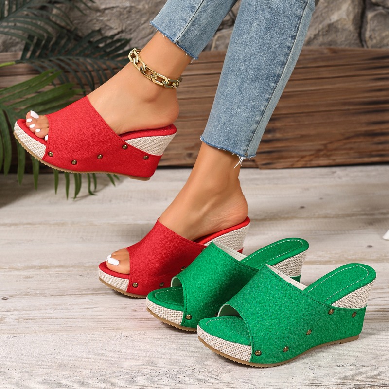 2026 Summer New Women Slippers - Wedge Espadrille Women ulasan dan harga