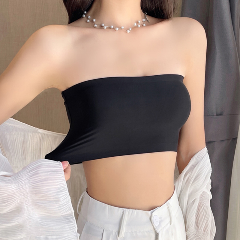 One Piece Sexy Tube Tops Women - Bralette Triangle Set ulasan dan harga