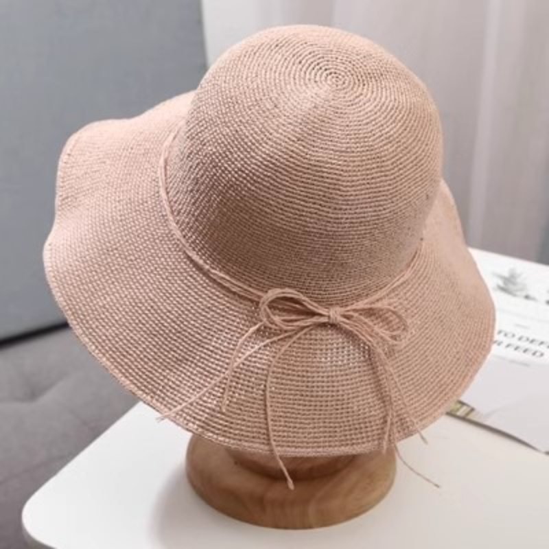 2025 new paper straw sun hat w - Hat Floppy Wide ulasan dan harga