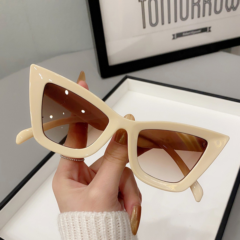 New Big Frame Vintage Square S - Sunglasses Cat Eye ulasan dan harga