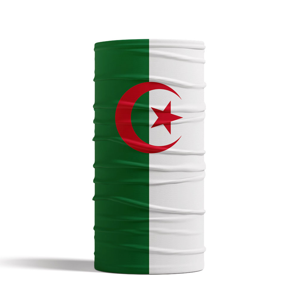 Algeria Flag Printed Bandana H - Headband Summer Knit ulasan dan harga