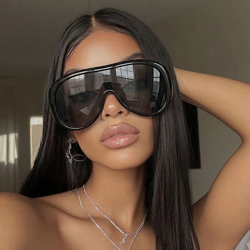 Oversized One Piece Large Fram - Sunglasses Cat Eye ulasan dan harga