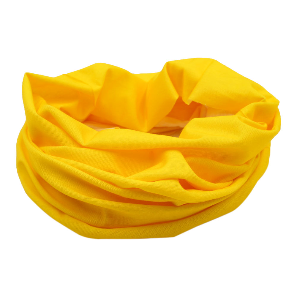 Yellow Multifunction Cycling N - Headband Summer Knit ulasan dan harga