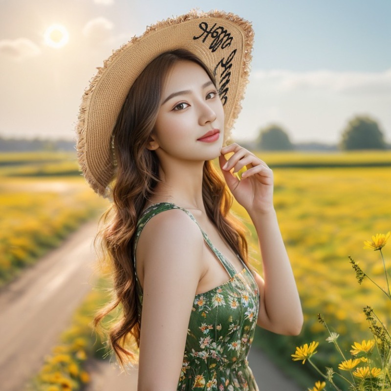 1pc Summer Floppy Beach Hats f - Hat Floppy Wide ulasan dan harga